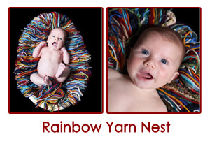 baby photo yarn
